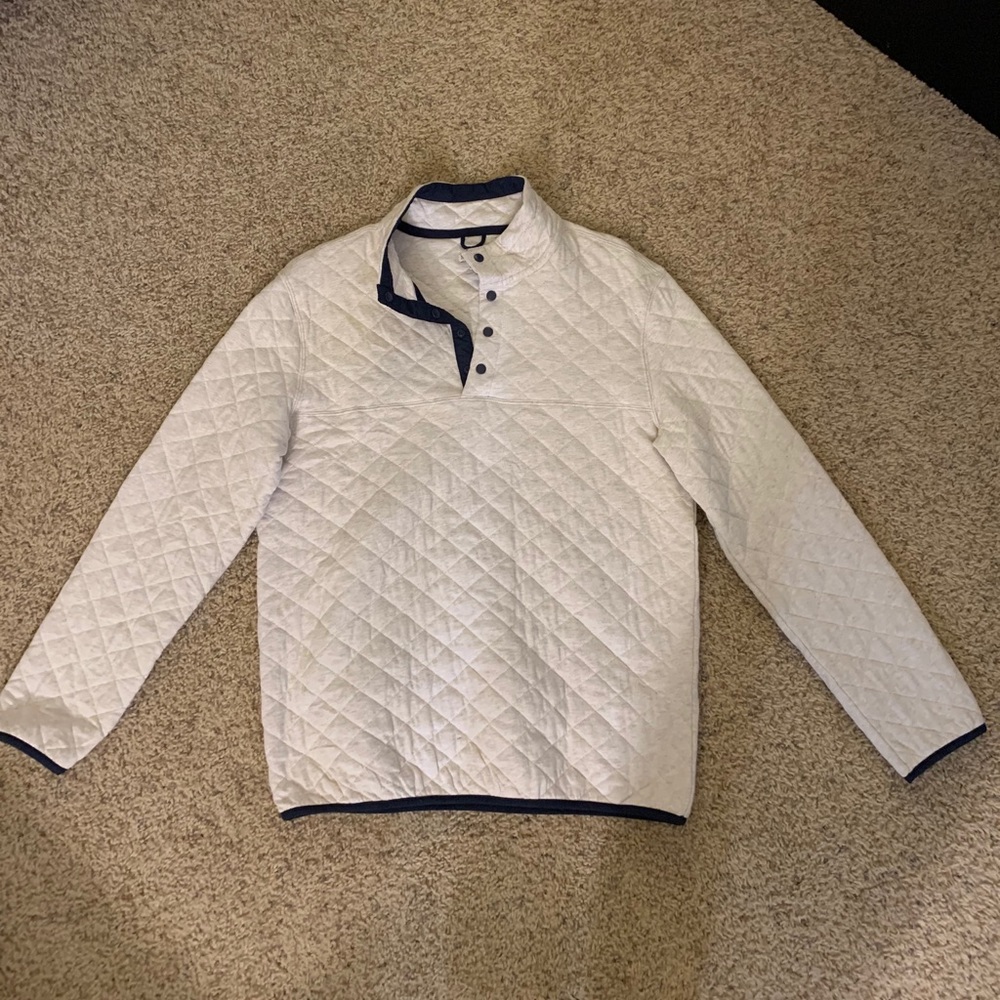Men's Merona Quilted Pullover